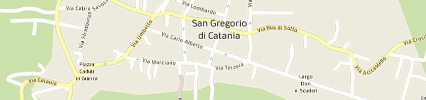 Mappa della impresa russo grazia a SAN GREGORIO DI CATANIA