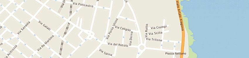 Mappa della impresa caccamo giuseppe a CATANIA