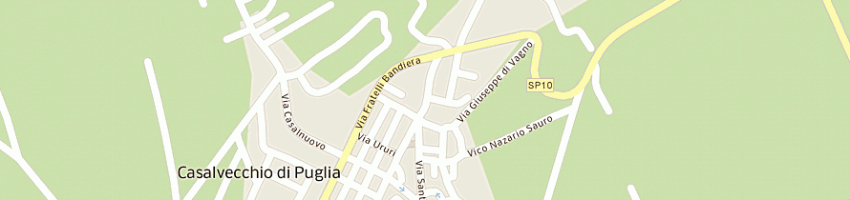 Mappa della impresa toma snc di tosches matteo e c a CASALVECCHIO DI PUGLIA