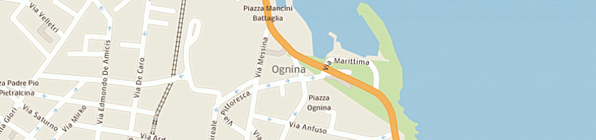 Mappa della impresa satac srl by ognina residence a CATANIA