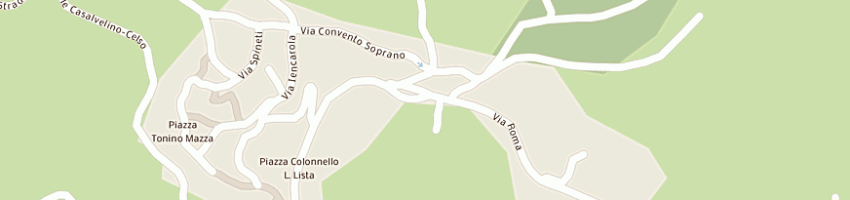 Mappa della impresa attanasio matteo a CASAL VELINO