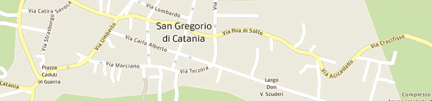 Mappa della impresa keywords srl a SAN GREGORIO DI CATANIA