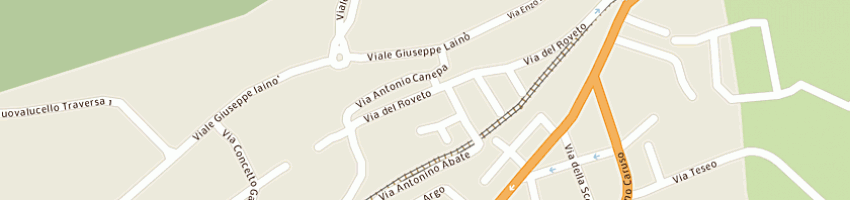 Mappa della impresa zappala' domenico a CATANIA