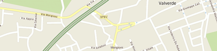 Mappa della impresa ambulatorio veterinario associato drabasile-drggrasso a VALVERDE