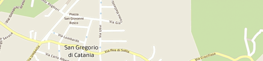 Mappa della impresa international security srl a SAN GREGORIO DI CATANIA