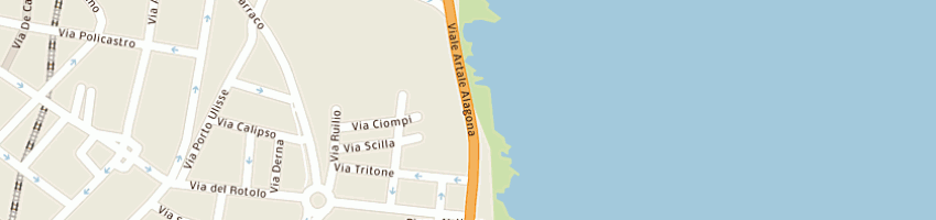 Mappa della impresa litrico giuseppe a CATANIA
