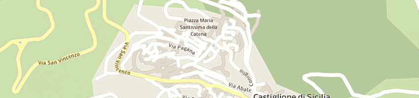Mappa della impresa unione sindacale provinciale cisl a CASTIGLIONE DI SICILIA