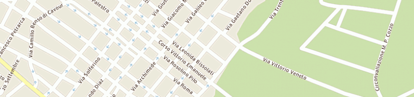 Mappa della impresa merinord sas di urciullo paolo a SOLARINO