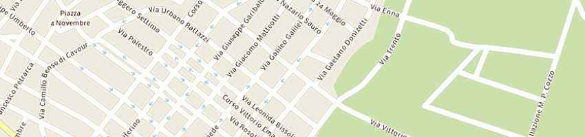 Mappa della impresa mallia giuseppe a SOLARINO