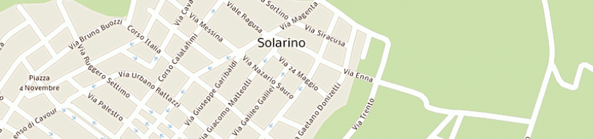 Mappa della impresa fratelli romano srl a SOLARINO