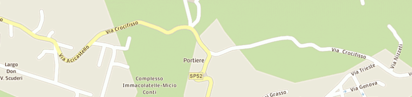 Mappa della impresa ferro sud snc di d'ignoti sre e c a CATANIA