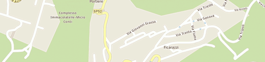 Mappa della impresa marino giuseppe a ACI CASTELLO