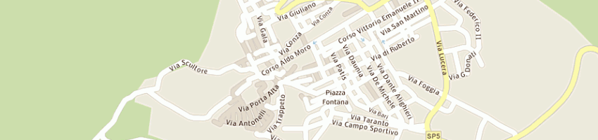 Mappa della impresa impresa verde srl a PIETRAMONTECORVINO