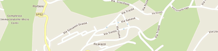 Mappa della impresa fichera gaetano a ACI CASTELLO