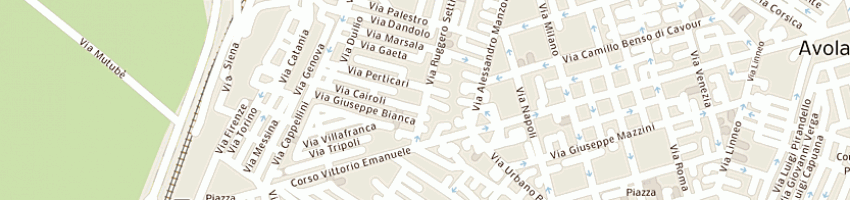 Mappa della impresa maso andrea a AVOLA
