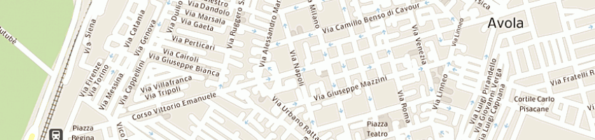 Mappa della impresa caruso paola a AVOLA
