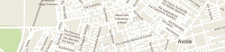 Mappa della impresa assicurazioni bussoletti a AVOLA