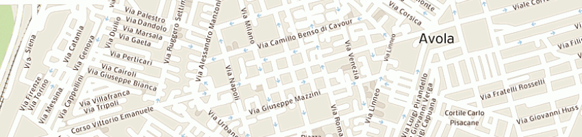 Mappa della impresa costanzo vincenzo a AVOLA