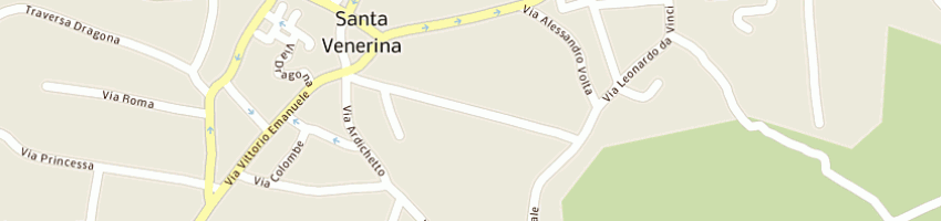 Mappa della impresa etnea gomme di pulvirenti alfio e c snc a SANTA VENERINA