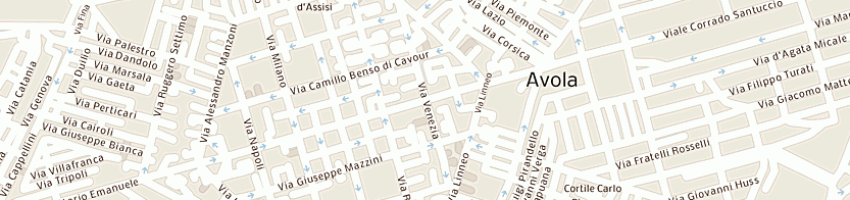 Mappa della impresa nicosia angelo a AVOLA