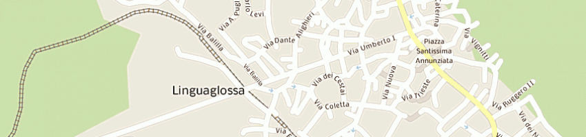 Mappa della impresa agenzia elios immobiliare raggregorio giacca-ass fondiaria sai a LINGUAGLOSSA