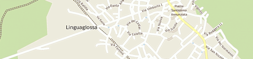 Mappa della impresa formica francesco a LINGUAGLOSSA