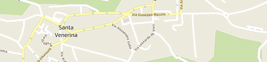 Mappa della impresa mangano santo a SANTA VENERINA