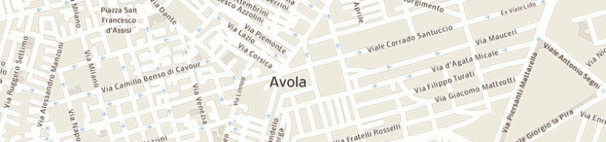 Mappa della impresa girlando a AVOLA