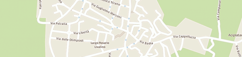 Mappa della impresa mignemi giuseppe a ACI CATENA