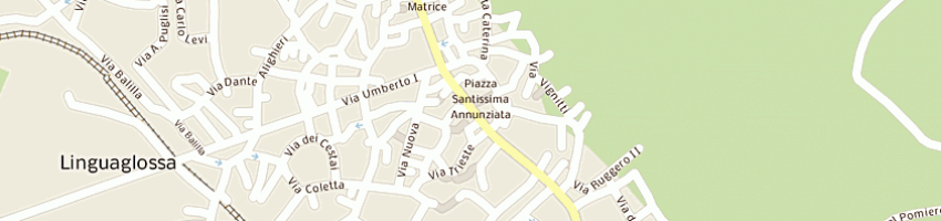 Mappa della impresa d'agostino rosa a LINGUAGLOSSA