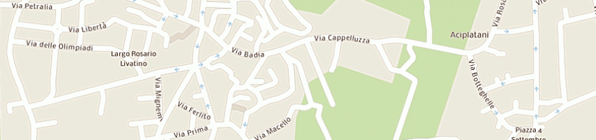Mappa della impresa scalia angelo a ACI CATENA