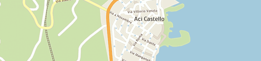 Mappa della impresa ricos impianti a CATANIA