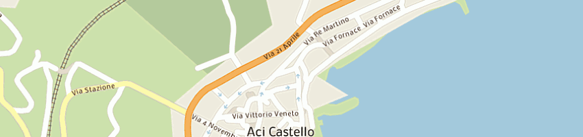 Mappa della impresa rosamarina s r l a ACI CASTELLO