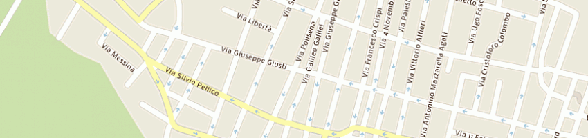 Mappa della impresa midolo giuseppina a FLORIDIA