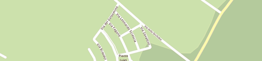 Mappa della impresa donzella claudio a FLORIDIA