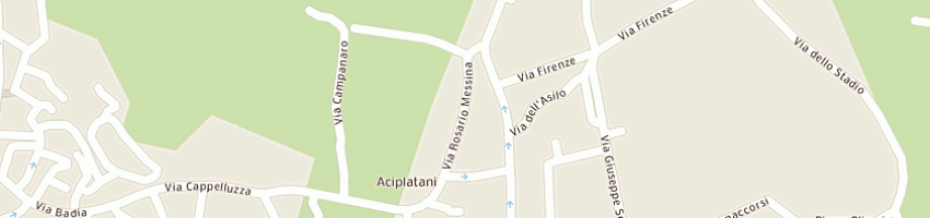 Mappa della impresa cestai acesi soc coop arl a ACIREALE