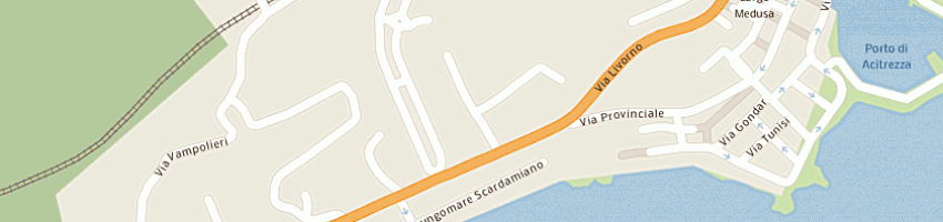 Mappa della impresa ciemme arredamenti di mangano carmelo a ACI CASTELLO