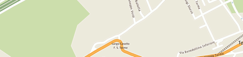 Mappa della impresa presti umberto a TERME VIGLIATORE