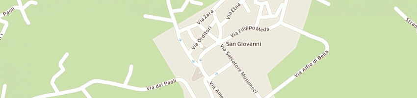 Mappa della impresa santonocito gaetano a GIARRE