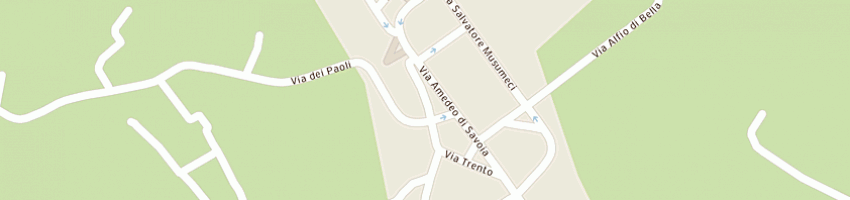 Mappa della impresa bucolo piuseppe a GIARRE