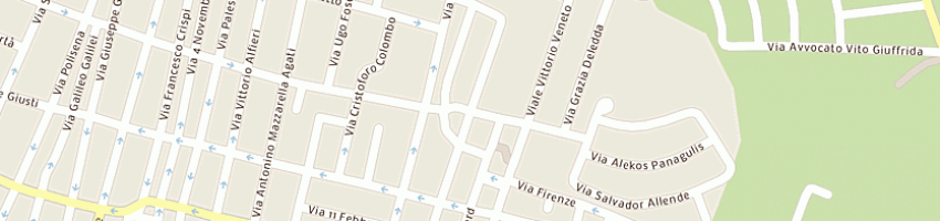 Mappa della impresa midi market srl a FLORIDIA