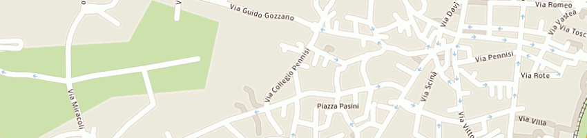 Mappa della impresa telematica service srl a ACIREALE