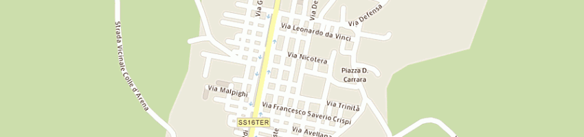 Mappa della impresa guglielmo donato a SERRACAPRIOLA