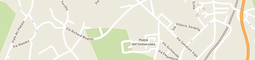 Mappa della impresa realfrutta srl a ACIREALE