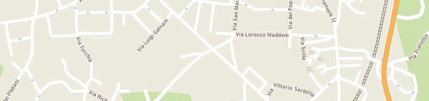 Mappa della impresa silvia srl a ACIREALE