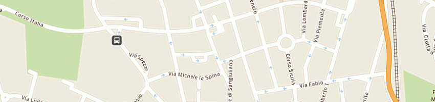 Mappa della impresa gabiano di patane' mario ivano e c sas a ACIREALE
