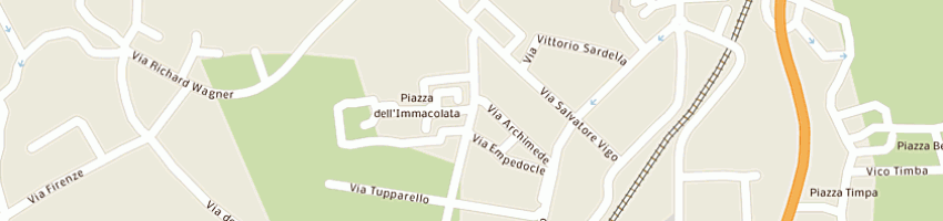 Mappa della impresa alifresh di nicosia concetta a ACIREALE