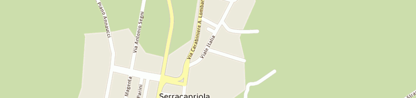 Mappa della impresa azienda unitaria sanitaria locale fg 1 a SERRACAPRIOLA