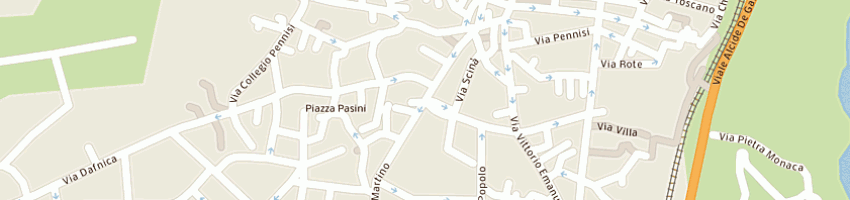 Mappa della impresa messina orazio a ACIREALE