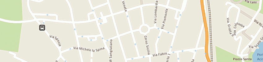 Mappa della impresa zagami giuseppa a ACIREALE